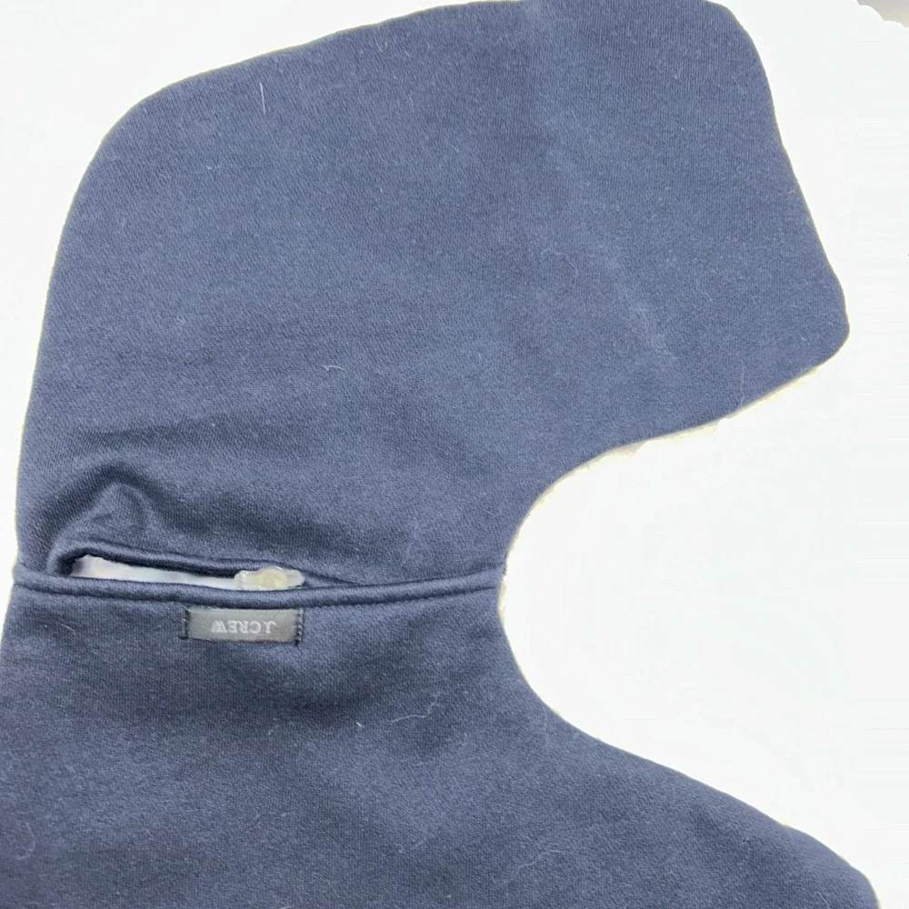J. Crew Navy Blue Airplane Inflatable Travel‎ Neck Pillow